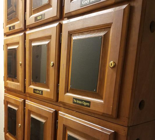 Private humidty controlled lockers